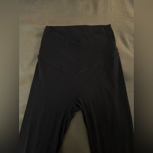 Aerie crossed waist flare leggings